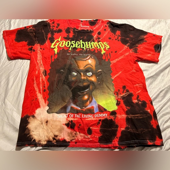 Goosebumps Other - Goosebumps Night of the Living Dummy Tie Dye T-shirt Size Large